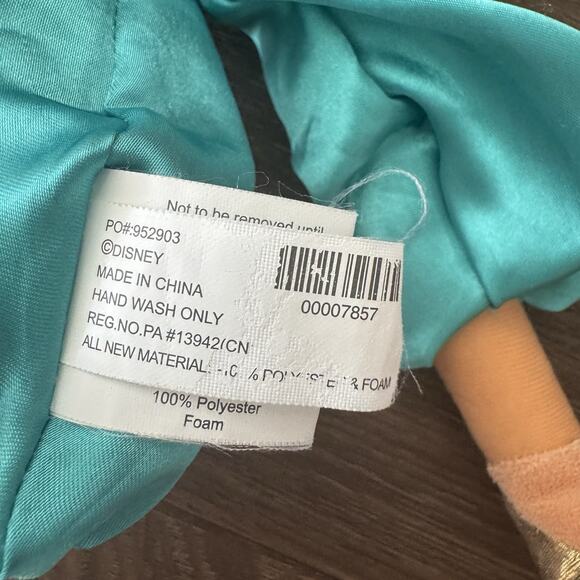 Disney Princess Jasmine‎ Doll Plush Toy 2001 - 21” Doll- Vintage - Picture 4 of 8